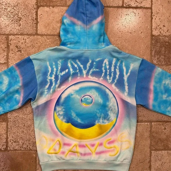Celine x Hedi x Marcelo Lavin Heavenly Days Print Hoodie